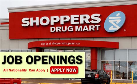 shoppers drug mart employment opportunities.